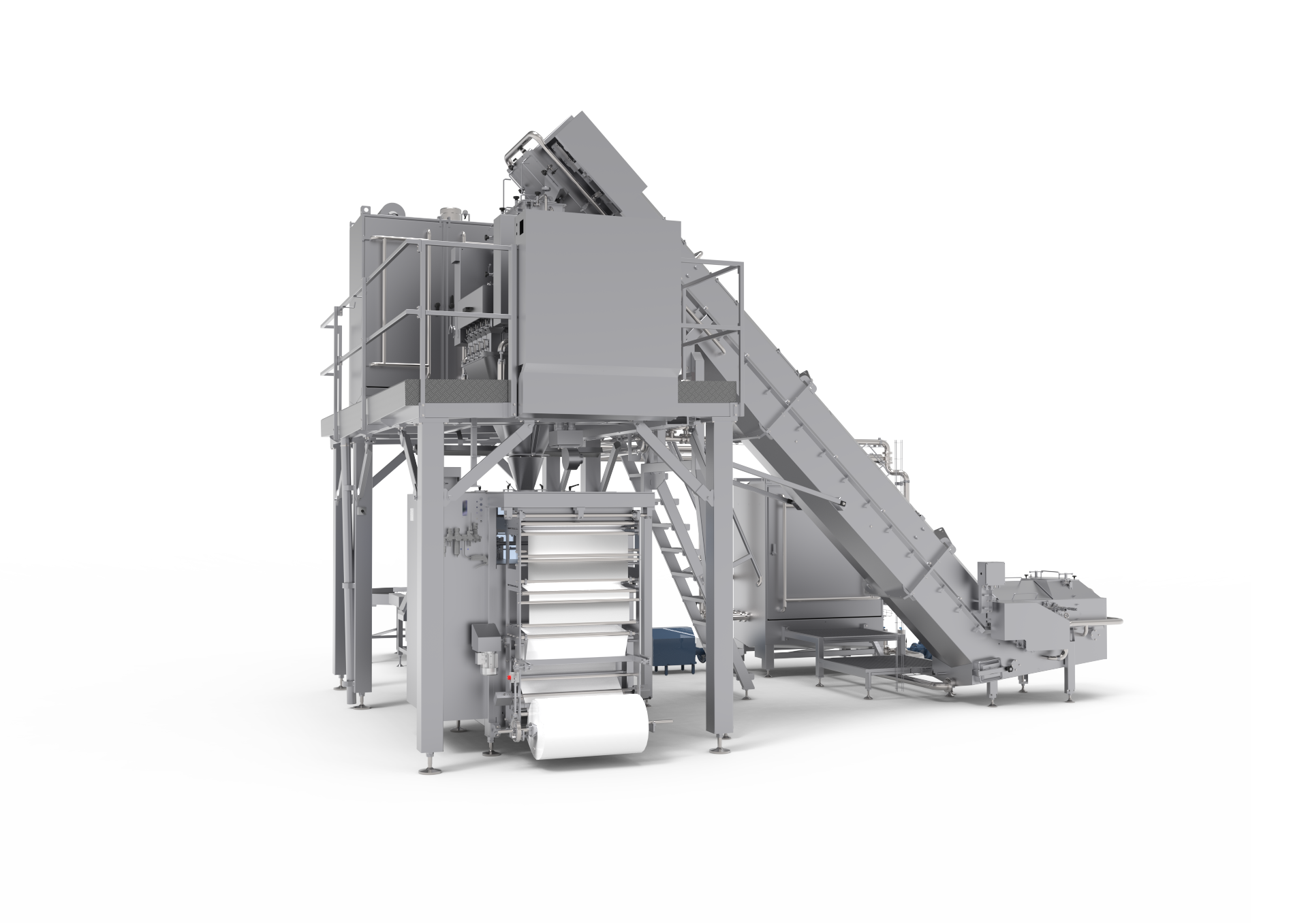 Packaging Line for Lumpy Curd CURDLINE CIP Compact