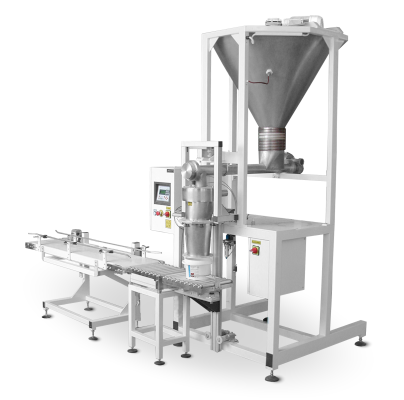semi automatic dosing machines for dusty badly loose and powdery products