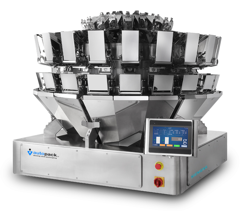 Multi-head kombinasjonsvekt AutoPack